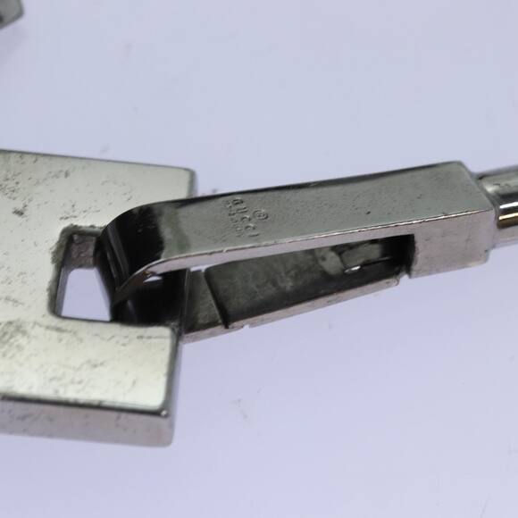 GUCCI Web Sherry Line Shoulder Bag Canvas Gray Red Green - Picture 12 of 15